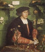 Hans holbein the younger Portrait of the Merchant Georg Gisze oil painting reproduction
